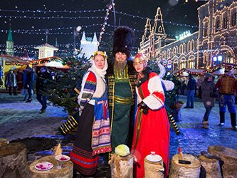Рождественская ярмарка в Москве 2016 - 2017