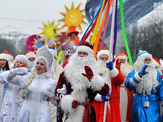 Новый год в Минске 2017